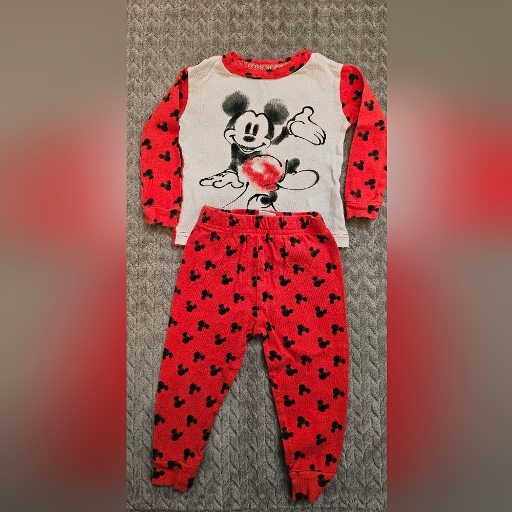 Mickey Mouse 2T Pajama Set